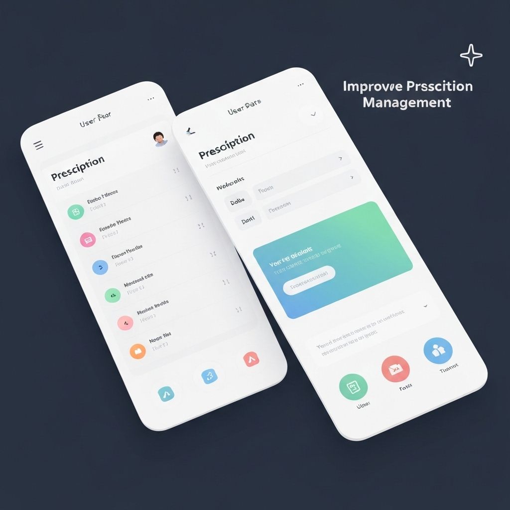 Prescription management with smart reminders