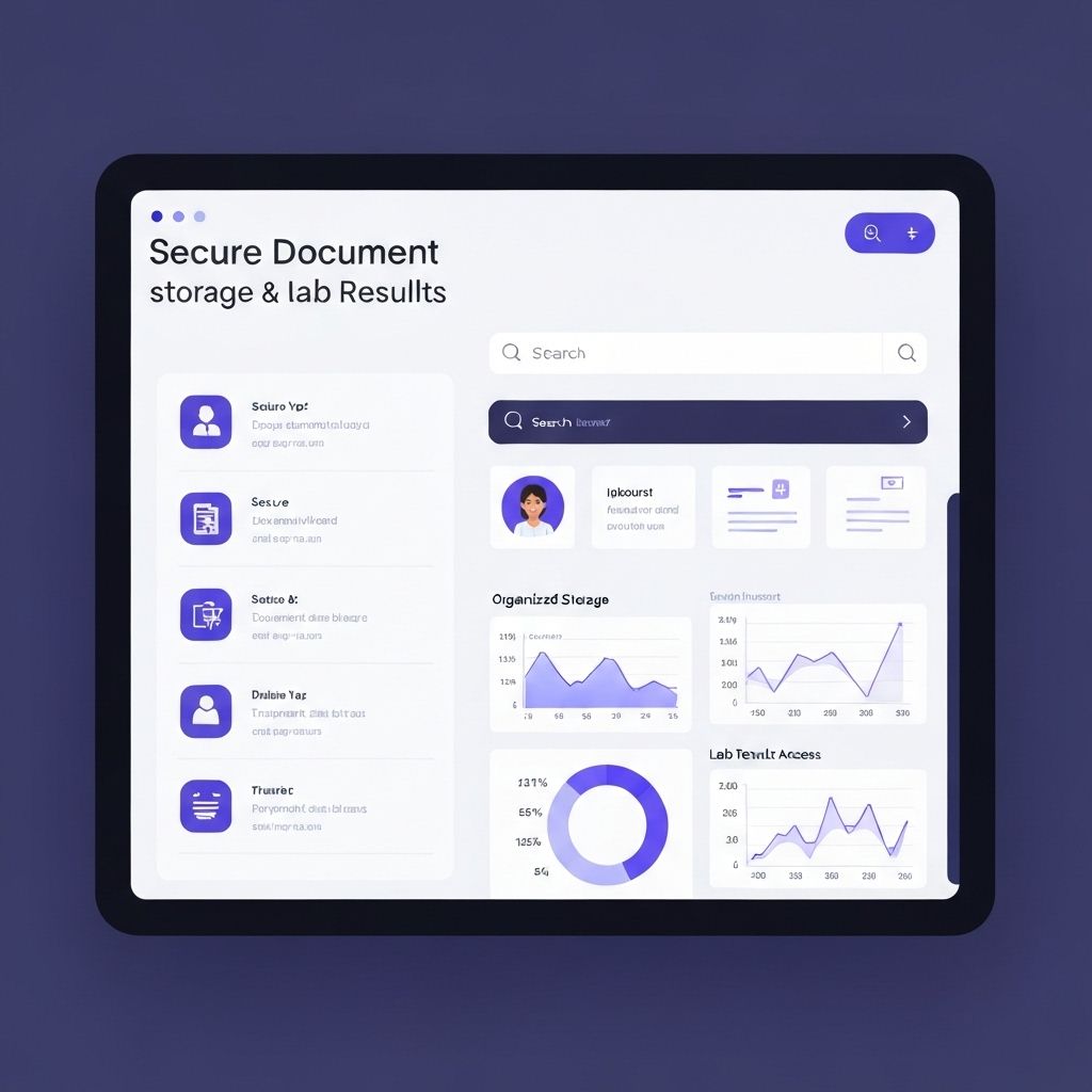 Secure document and lab storage system